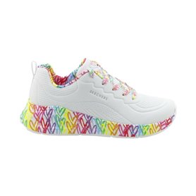 Baskets Casual pour Femme Skechers LITE 177976 Blanc