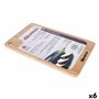 Planche de Cuisine en Bambou Quttin Quttin (45 x 27 cm) Bambou (6 Unités)