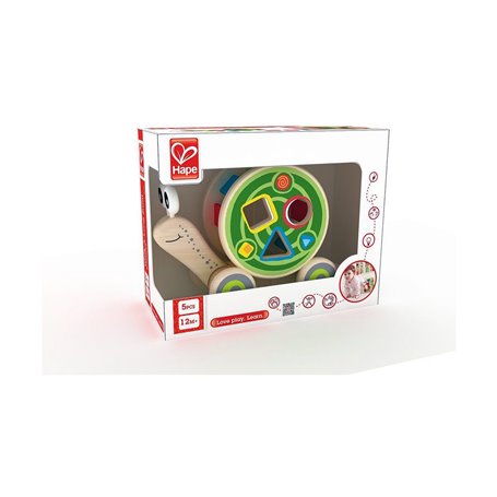 Jouet interactif Hape Nestable Snail 30 x 18