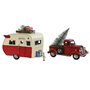 Décorations de Noël Home ESPRIT Rouge Camion 73 x 19 x 28,5 cm