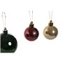 Boules de Noël Home ESPRIT Rouge Vert Polyéthylène 27 x 12 x 25 cm (50 Pièces)