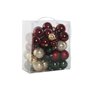 Boules de Noël Home ESPRIT Rouge Vert Polyéthylène 27 x 12 x 25 cm (50 Pièces)