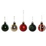 Boules de Noël Home ESPRIT Rouge Vert Polyéthylène 27 x 4 x 26 cm (20 Pièces)