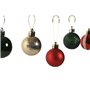 Boules de Noël Home ESPRIT Rouge Vert Polyéthylène 27 x 4 x 26 cm (20 Pièces)