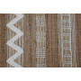 Tapis Home ESPRIT Blanc Marron Boho 75 x 175 x 1 cm