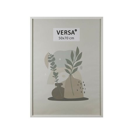 Cadre Photos Versa Blanc Bois MDF Vintage 1