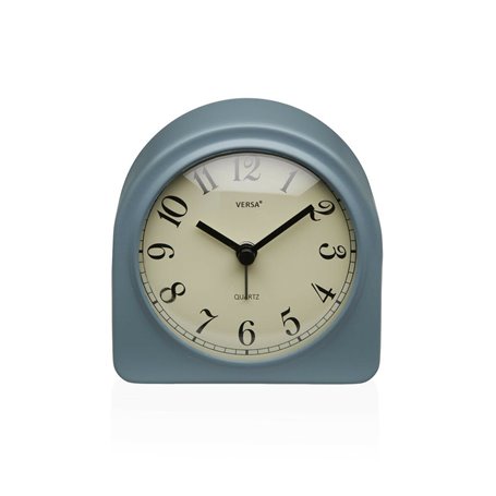 Horloge de table Versa Luxa Bleu Plastique 5