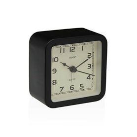 Horloge de table Versa Alvo Noir Plastique 4