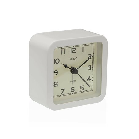 Horloge de table Versa Alvo Blanc Plastique 4