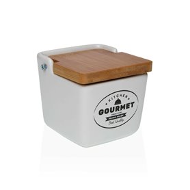 Salière avec couvercle Versa Gourmet Céramique 8