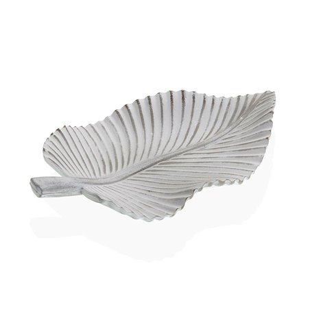 Centre de Table Versa Blanc Bois MDF 20 x 5 x 35 cm