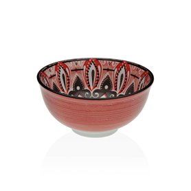 Bol pour Apéritifs Versa Rouge Céramique Porcelaine 11