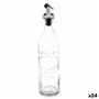 Huilier Avec relief Transparent verre 500 ml (24 Unités)