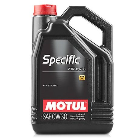 Huile de moteur pour voiture Motul Specific 2312 5 L 0W30