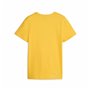 T shirt à manches courtes Enfant Puma Ess+ 2 Col Logo Jaune