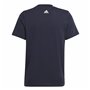 T shirt à manches courtes Enfant Adidas Essentials Bleu foncé