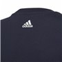 T shirt à manches courtes Enfant Adidas Essentials Bleu foncé