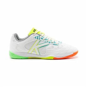 Chaussures de Futsal pour Adultes Kelme Indoor Copa Blanc Unisexe