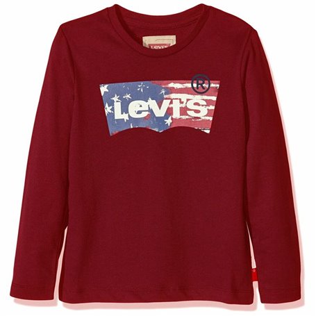 T-shirt à manches courtes homme Levi's NI10337 Rouge foncé