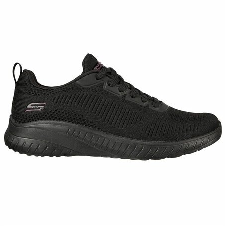 Chaussures de marche pour femme Skechers Bobs Squad Face Off Noir