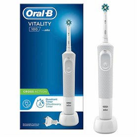 Brosse à dents électrique Oral-B Cross Action Blanc