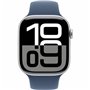 Montre intelligente Apple Watch Series 10 Bleu Argenté 46 mm