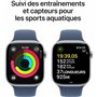 Montre intelligente Apple Watch Series 10 Bleu Argenté 46 mm