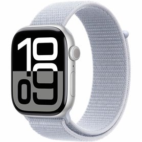 Montre intelligente Apple Watch Series 10 Bleu Argenté 46 mm