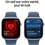 Montre intelligente Apple Watch Series 10 Bleu Argenté 46 mm