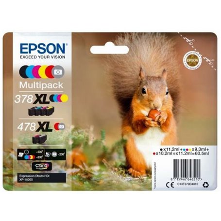 Cartouche d'encre originale Epson C13T379D4020 Multicouleur (1 Unité)