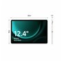 Tablette Samsung Galaxy Tab S9 FE+ 12,4" 256 GB Gris