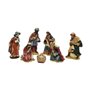 Figurine Décorative Decoris (9 cm) (7 Pièces)