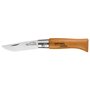 Couteau Opinel nº3 Acier au carbone Bois de hêtre 4 cm