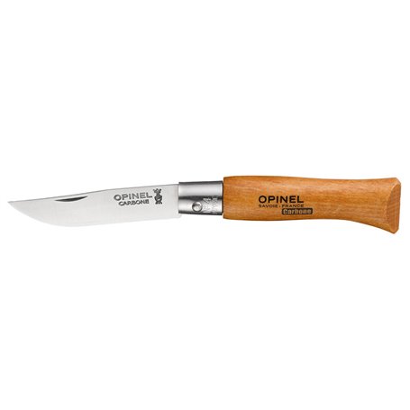 Couteau Opinel Nº4 Acier au carbone Bois de hêtre 5 cm