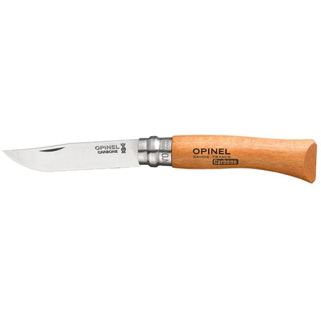 Couteau Opinel nº7 Acier au carbone Bois de hêtre 8 cm