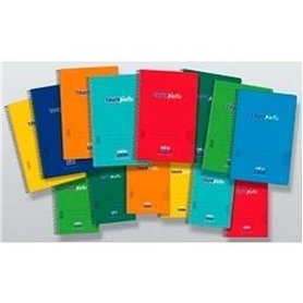 Cahier Multicouleur quarto 8 Pièces