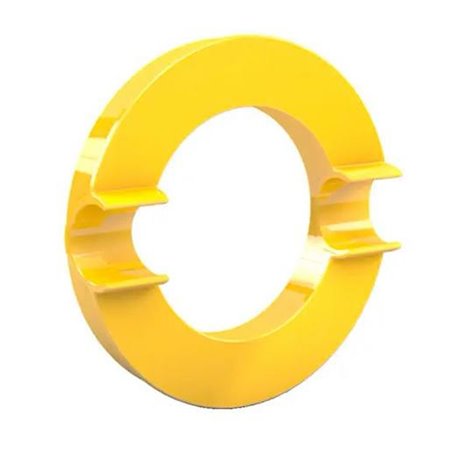 Aimant Novus MEGA Magnet  CIRCLE XL Jaune Cercle Ø 8 cm