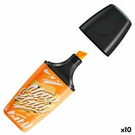 Surligneur Stabilo BOSS MINI STAY TRUE Orange 10 Pièces