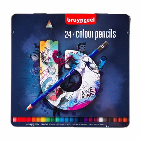 Crayons de couleur Talens Bruynzeel 24 Pièces