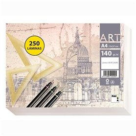 Papier à dessin Pacsa Blanc A4 250 Volets (6 Unités)