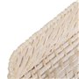 Plateau Blanc Bambou Rotin 45 x 34 x 13 cm (2 Unités)