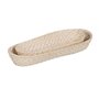 Plateau Blanc Bambou Rotin 44 x 17 x 7 cm (2 Unités)