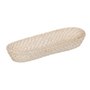 Plateau Blanc Bambou Rotin 44 x 17 x 7 cm (2 Unités)