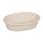 Plateau Blanc Bambou Rotin 29 x 22 x 7 cm (2 Unités)