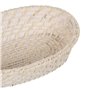 Plateau Blanc Bambou Rotin 29 x 22 x 7 cm (2 Unités)