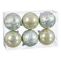 Boules de Noël Vert Plastique Ø 8 cm 23