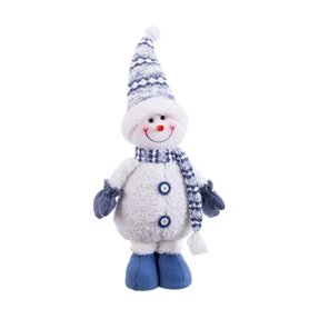 Bonhomme de Neige Blanc 23 X 11 X 41 CM