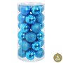 Boules de Noël Plastique Ø 6 cm 16 x 16 x 31 cm (30 Unités)