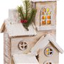 Accesoires pour crèche de Noël Naturel Église 18 x 12 x 46 cm