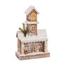 Accesoires pour crèche de Noël Naturel Église 22 X 11 X 36 CM